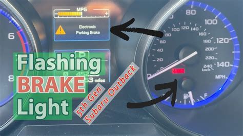 Here are some of the tools that jimthecarguy useshttps://www. . Subaru outback check engine light and brake light flashing